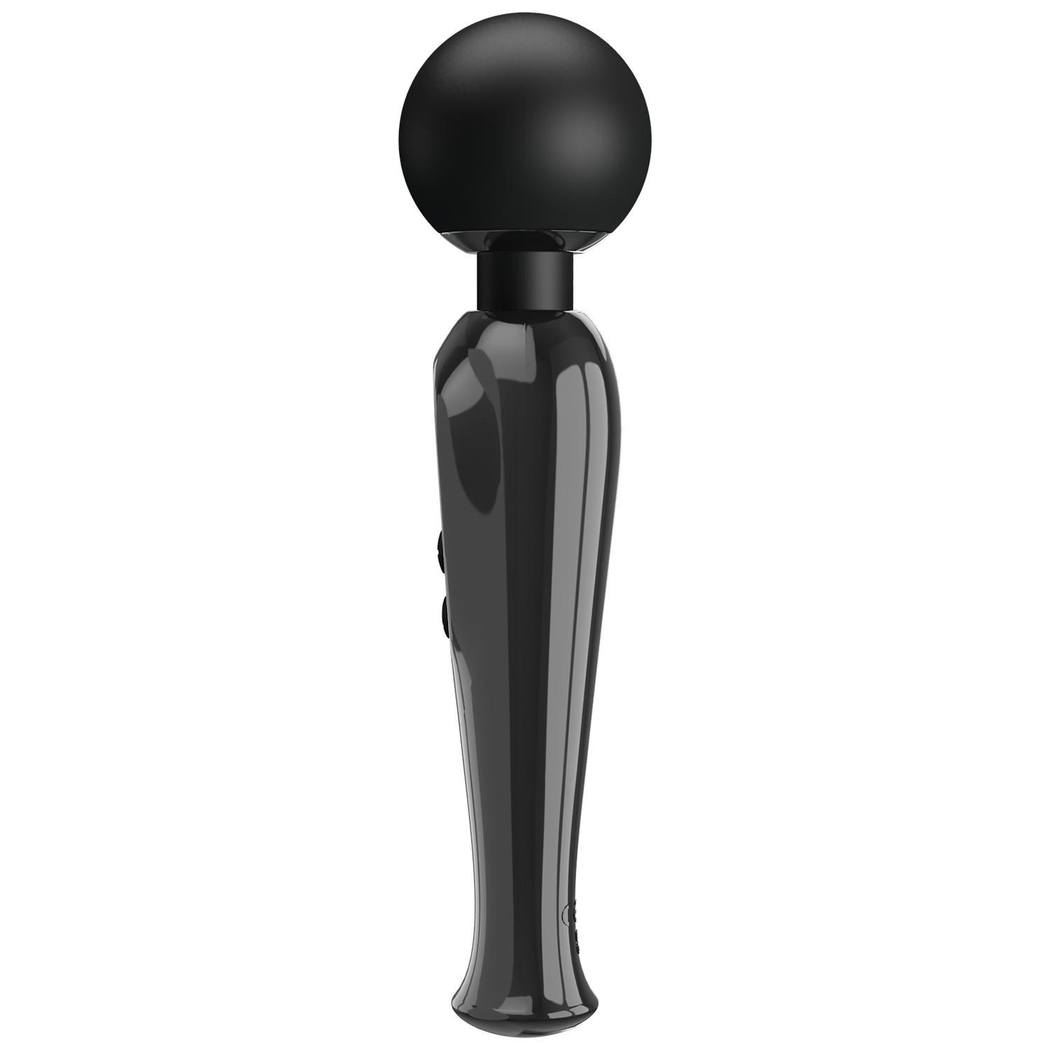 PRETTY LOVE - Stavros the Great LED Wand Massager 22,5 cm, Black