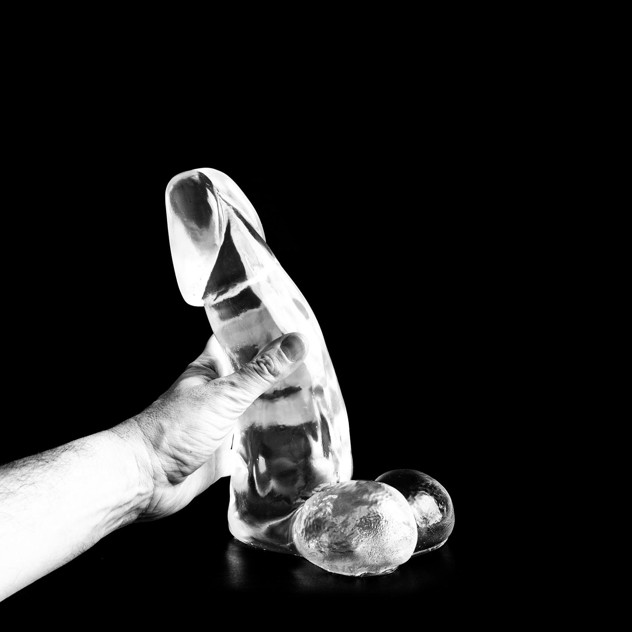 Dark Crystal Thedor Dildo, 29,5 cm, Clear