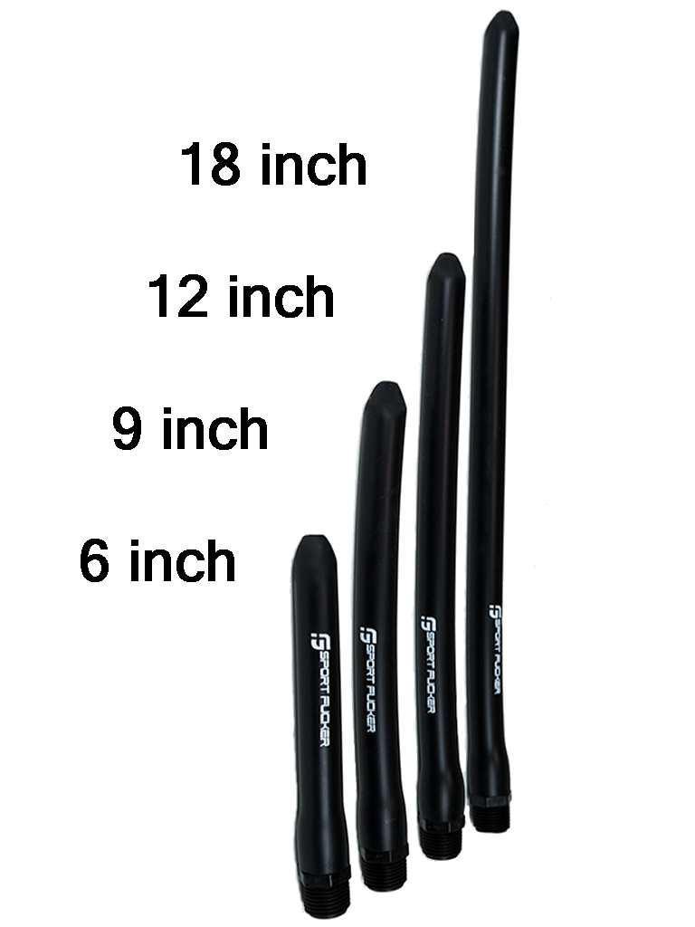 Sport Fucker Locker Room Anal Shower Nozzle, 30 cm, Black
