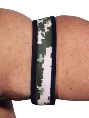 RudeRider Neoprene Puppy 2 Biceps Straps Camo