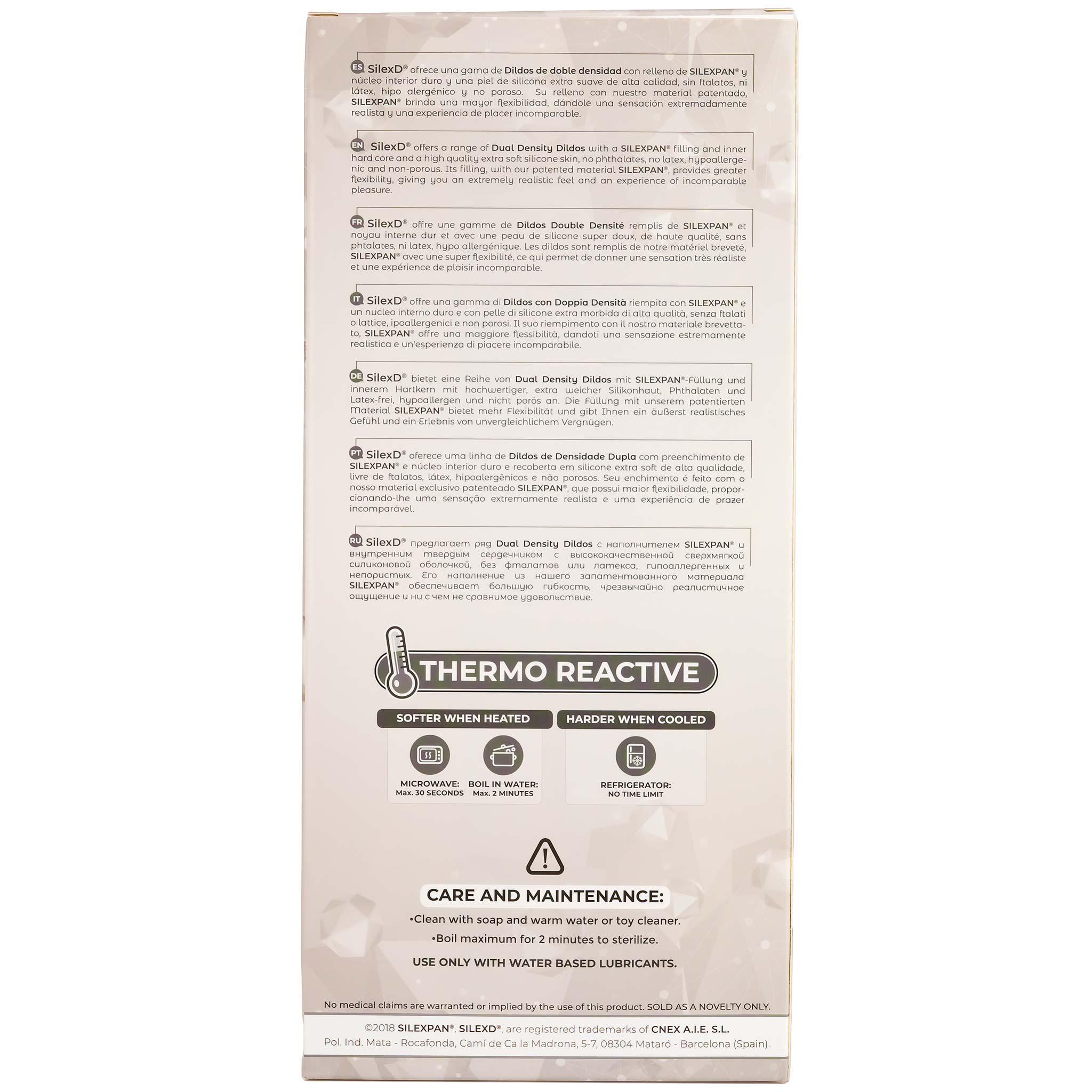 SILEXD Premium Silicone Dildo Model 1, 23 cm, Light skin SILEXD Premium Silicone Dildo Model 1, 23 cm, Light skin