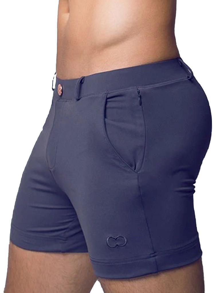 2Eros Bondi Bar Beach Swim Shorts S60 Charcoal (Series 3) - Size: M