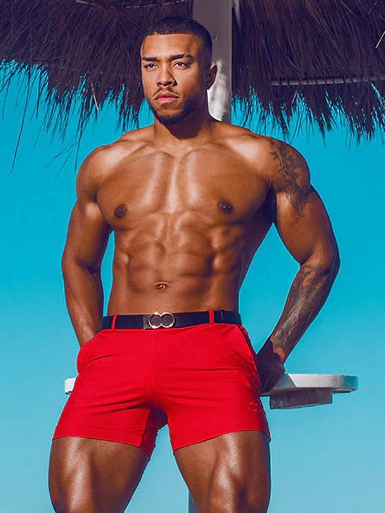 2Eros Bondi Bar Beach Swim Shorts S60 Rust (Series 3)