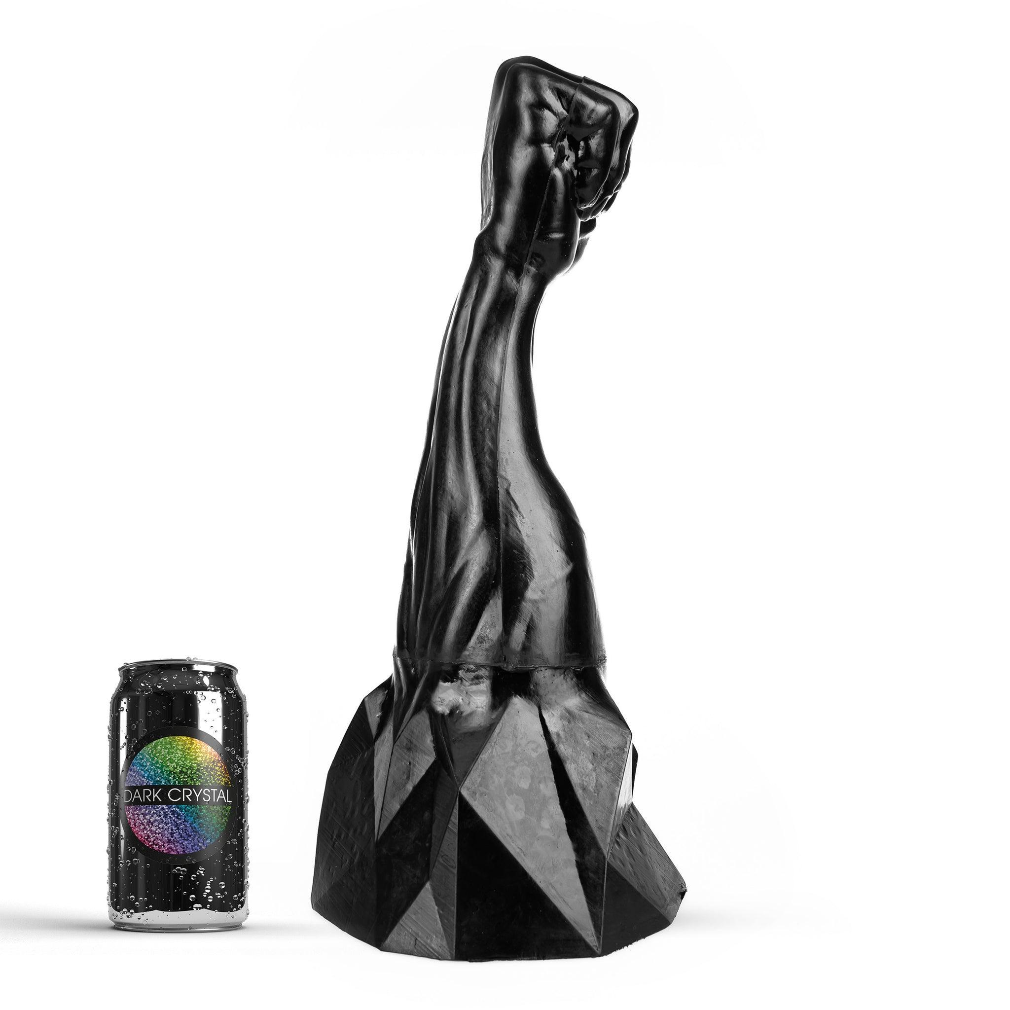 Dark Crystal Tonis Butt Plug, 37 cm, Black
