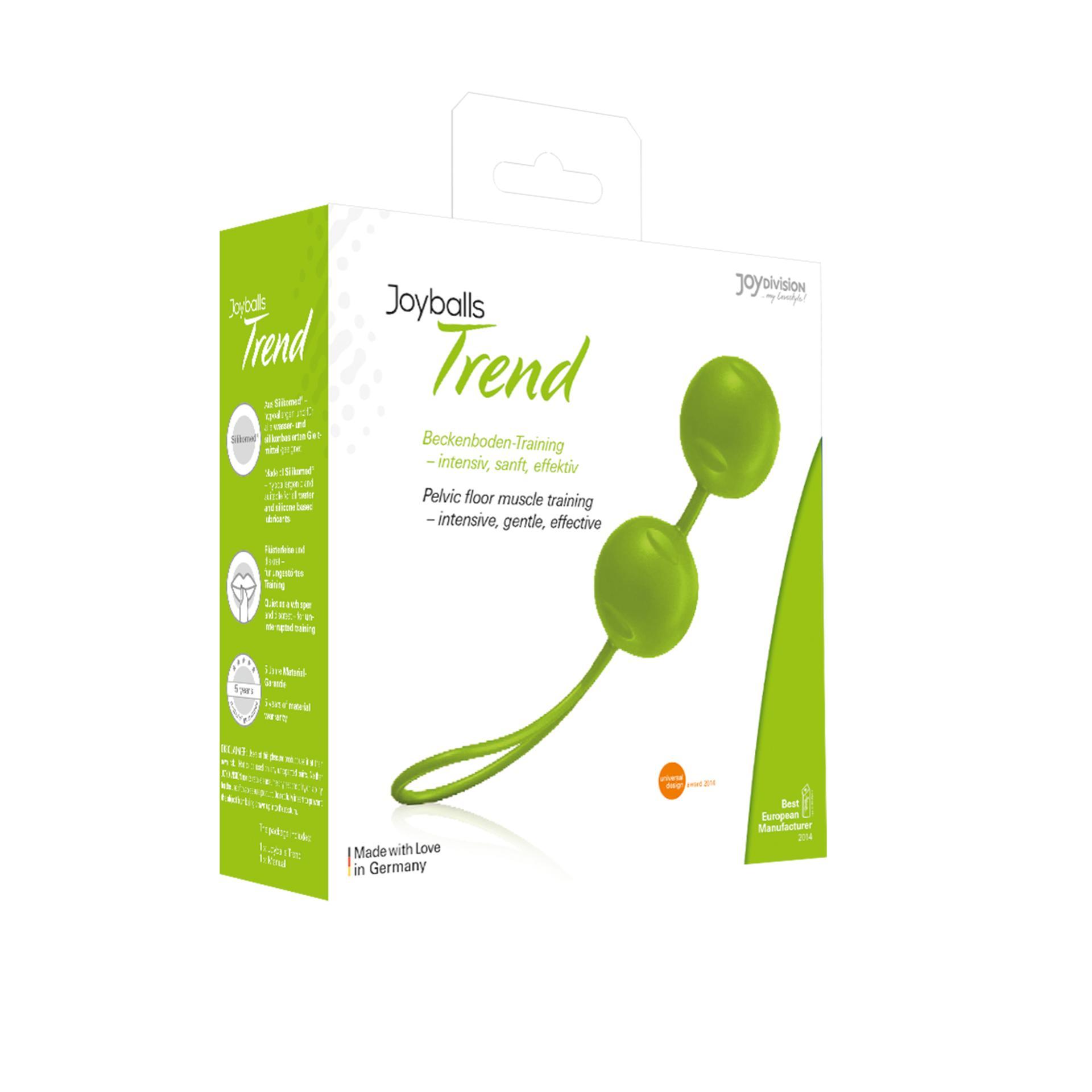 JOYballs Trend Duo, Love Balls, Green, ¯ 3,5 cm JOYballs Trend Duo, Love Balls, Green, ¯ 3,5 cm