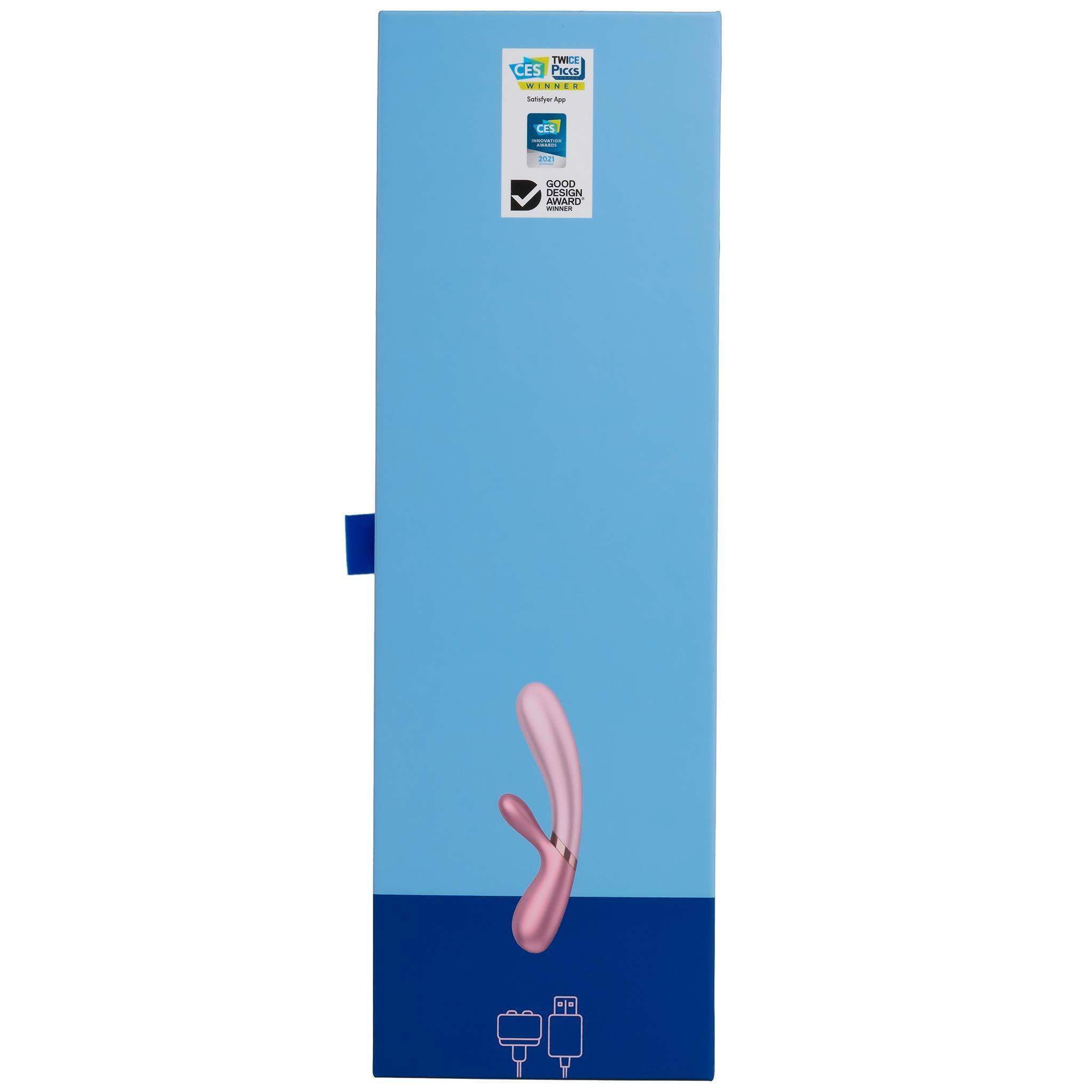 Satisfyer Hot Lover Connect App Vibrator, Pink, 20 cm Satisfyer Hot Lover Connect App Vibrator, Pink, 20 cm