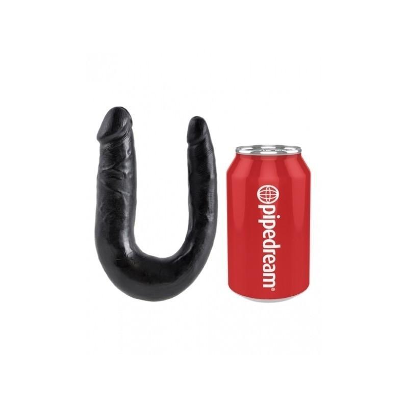 King Cock U-SHAPED SMALL DOUBLE TROUBLE FLESH, 33,5 cm