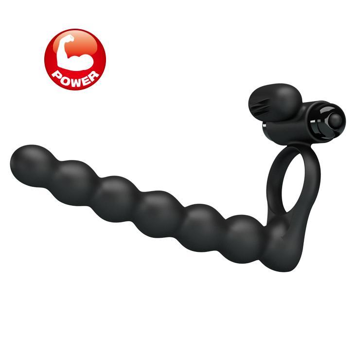 PRETTY LOVE - Hercules Penis Sheath Iii, 10 functions of vibrationwaterproof, silicone1 AAA battery 153-96-65