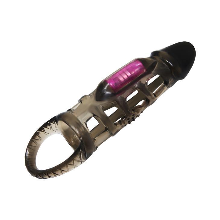BAILE - Harrison, Penis extended Sleeve, mini vibrator, super-stretchy TPR material ?:35mm   L:160mm BAILE - Harrison, Penis extended Sleeve, mini vibrator, super-stretchy TPR material ?:35mm   L:160mm