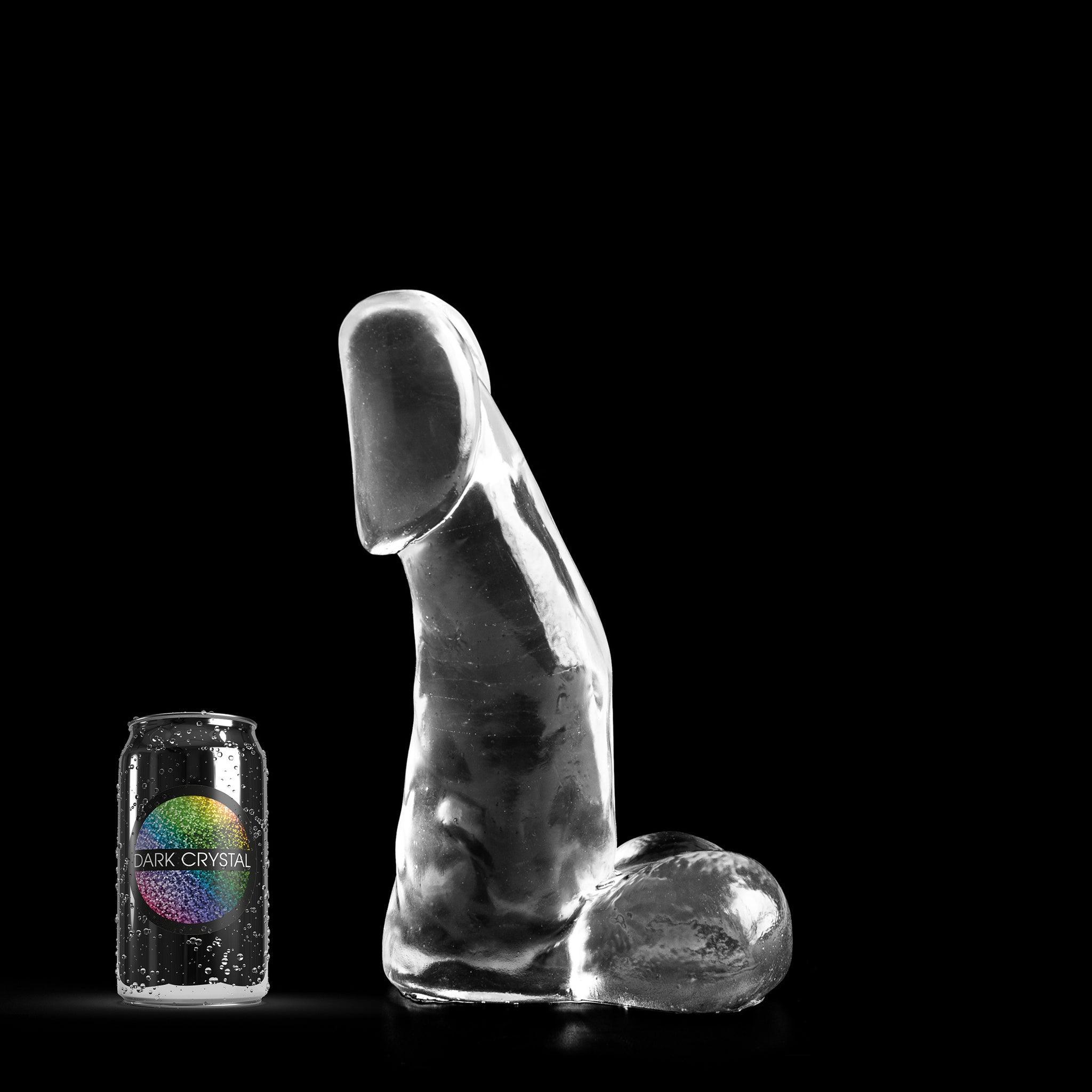 Dark Crystal Thedor Dildo, 29,5 cm, Clear