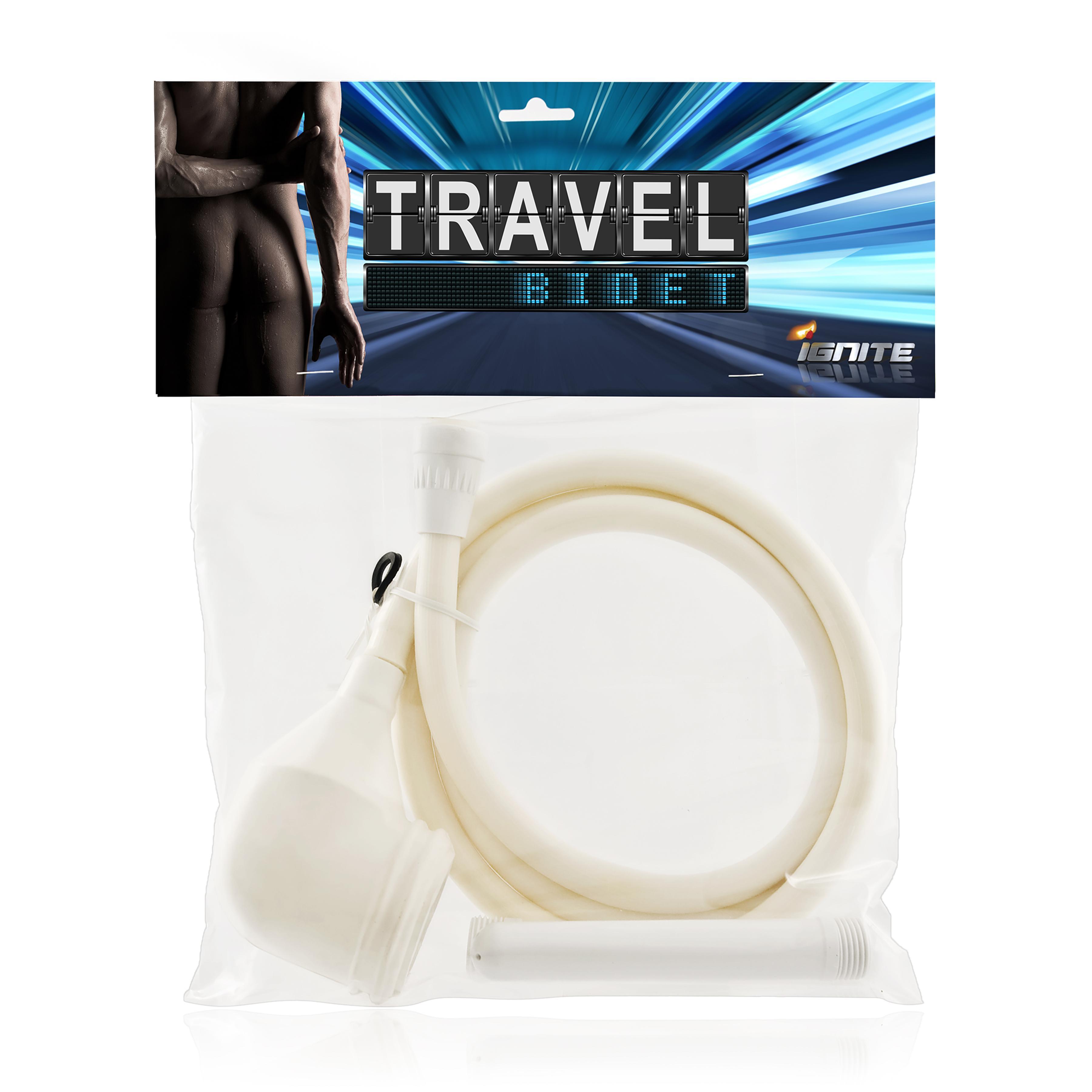 SI IGNITE Shower Bidet, Plastic, White