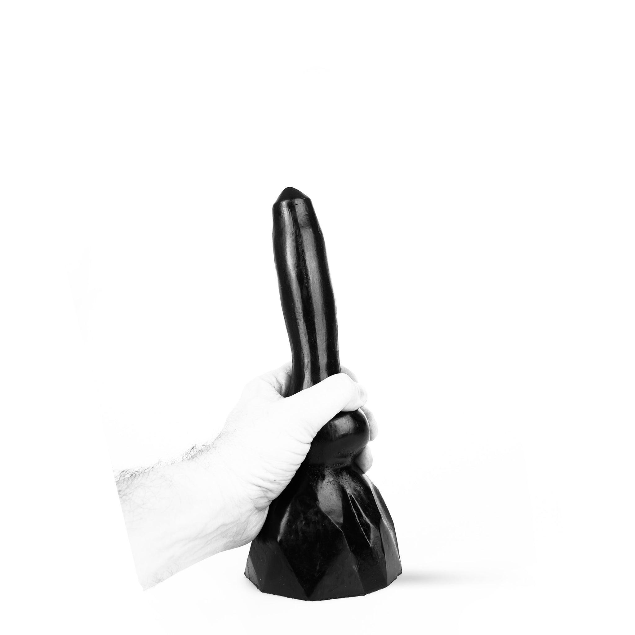 Dark Crystal Udo Butt Plug, 26,5 cm, Black