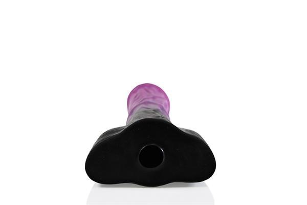 HellHound Trojan Dildo Large, 26 cm, Black & Purple