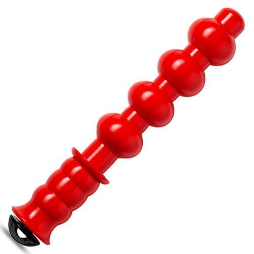 Bulls Eye Anal Dildo Night Stick - Excessive Force, 38 cm, Red