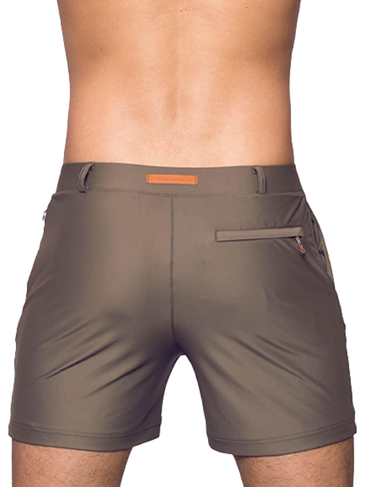 2Eros Bondi Bar Beach Swim Shorts S60 Shitake (Series 3) - Size: L