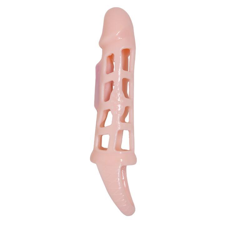 BAILE - Harrison, Penis extended Sleeve, mini vibrator, super-stretchy TPR material ?:35mm   L:160mm BAILE - Harrison, Penis extended Sleeve, mini vibrator, super-stretchy TPR material ?:35mm   L:160mm