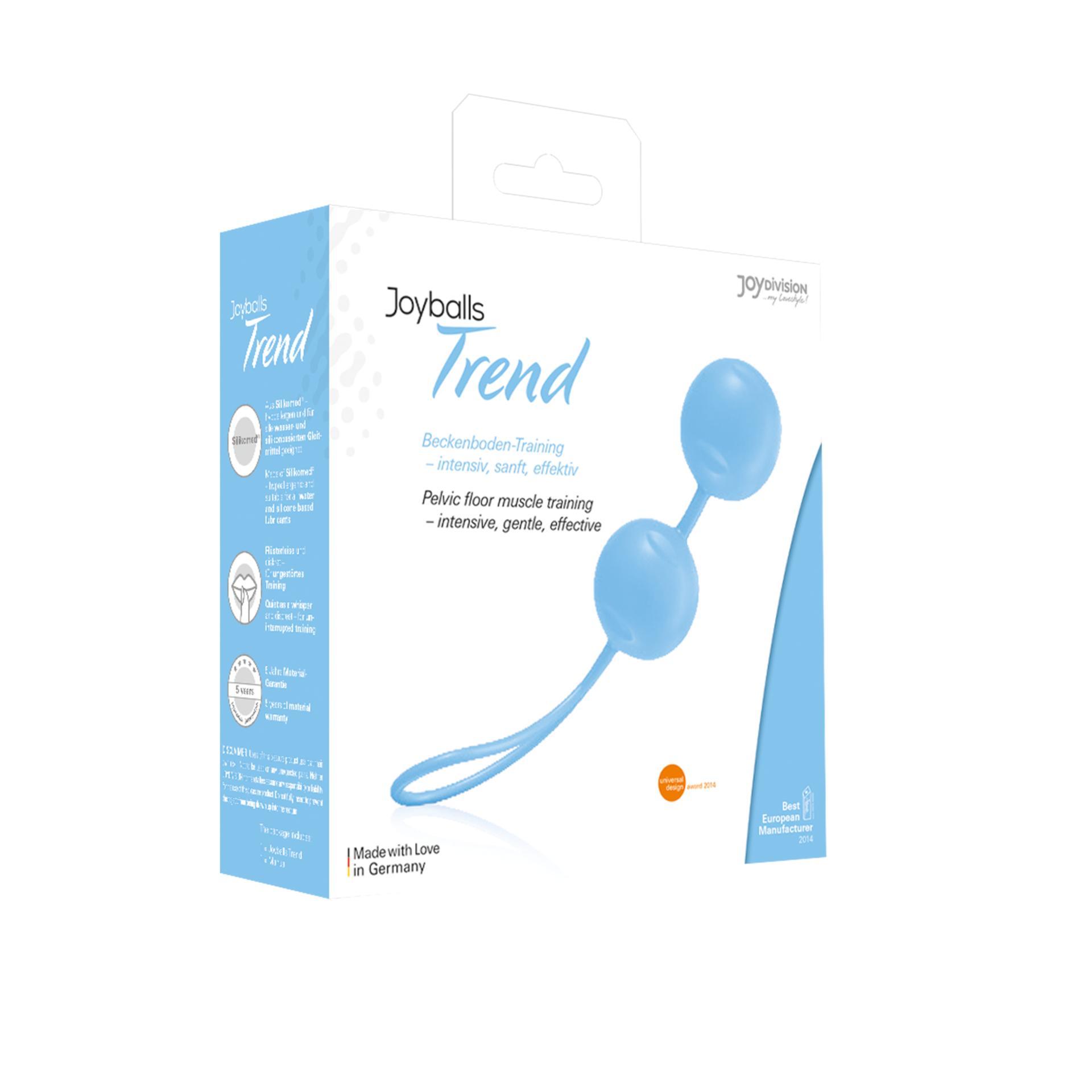 JOYballs Trend Duo, Love Balls, Blue, ¯ 3,5 cm JOYballs Trend Duo, Love Balls, Blue, ¯ 3,5 cm