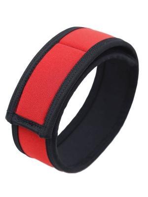 RudeRider Neoprene Puppy 2 Biceps Straps Red RudeRider Neoprene Puppy 2 Biceps Straps Red