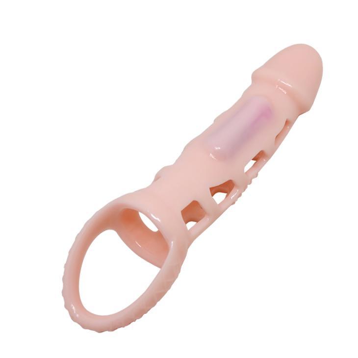 BAILE - Harrison, Penis extended Sleeve, mini vibrator, super-stretchy TPR material ?:35mm   L:160mm BAILE - Harrison, Penis extended Sleeve, mini vibrator, super-stretchy TPR material ?:35mm   L:160mm
