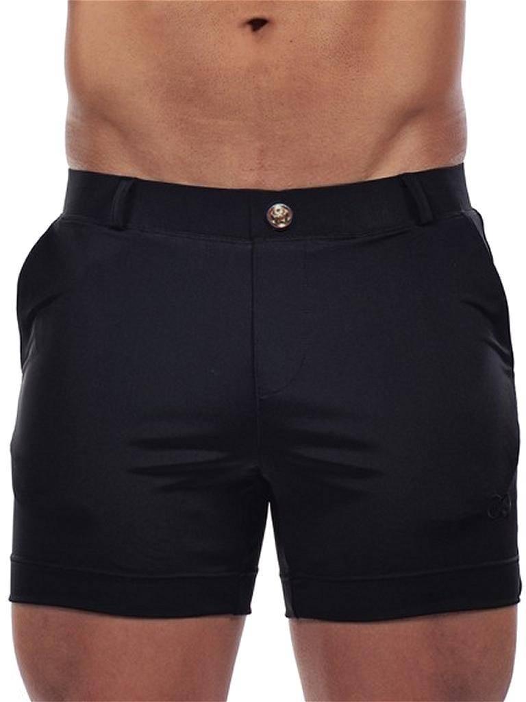 2Eros Bondi Bar Beach Swim Shorts S60 Black (Series 3) - Size: L