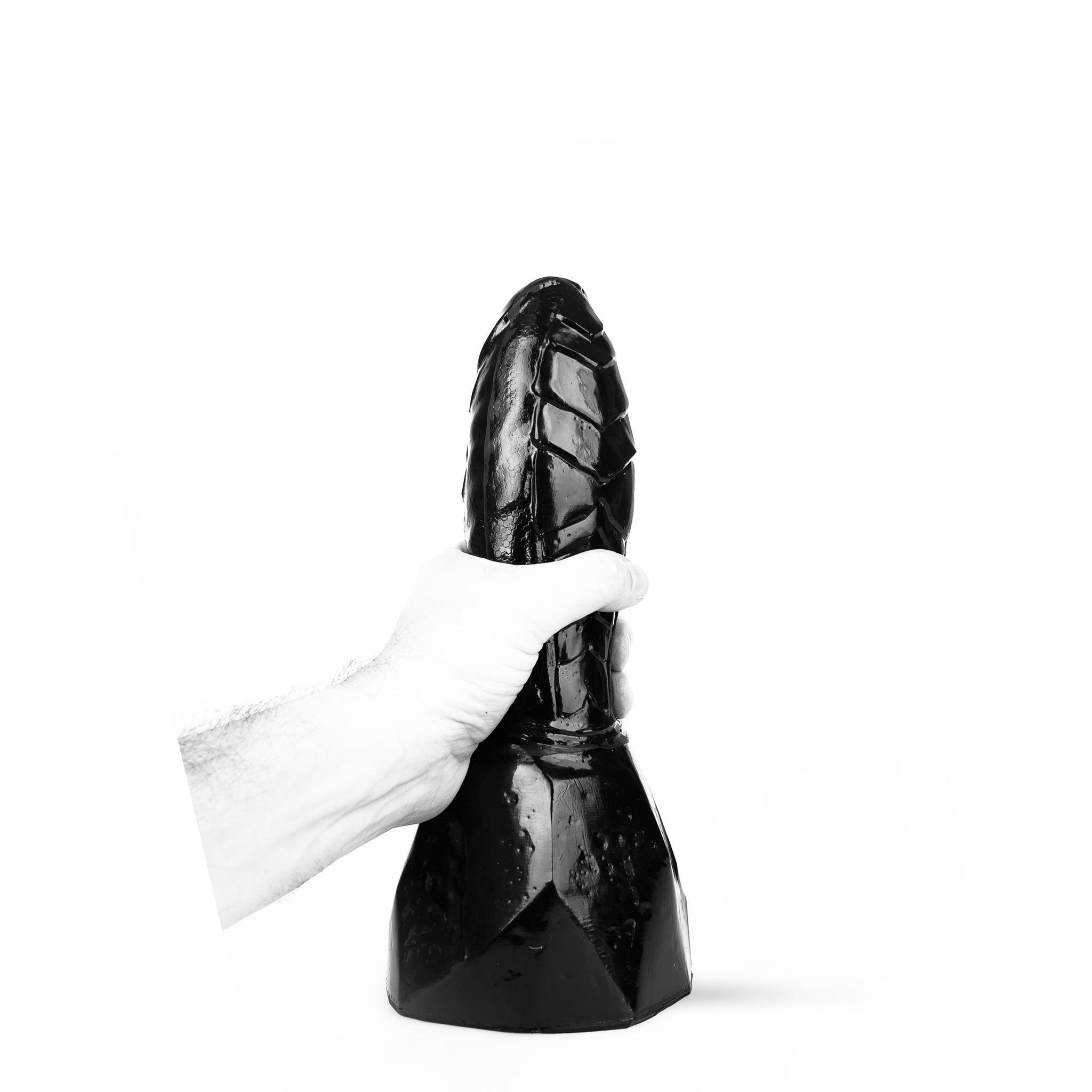 Dark Crystal Viljar Butt Plug, 30 cm, Black
