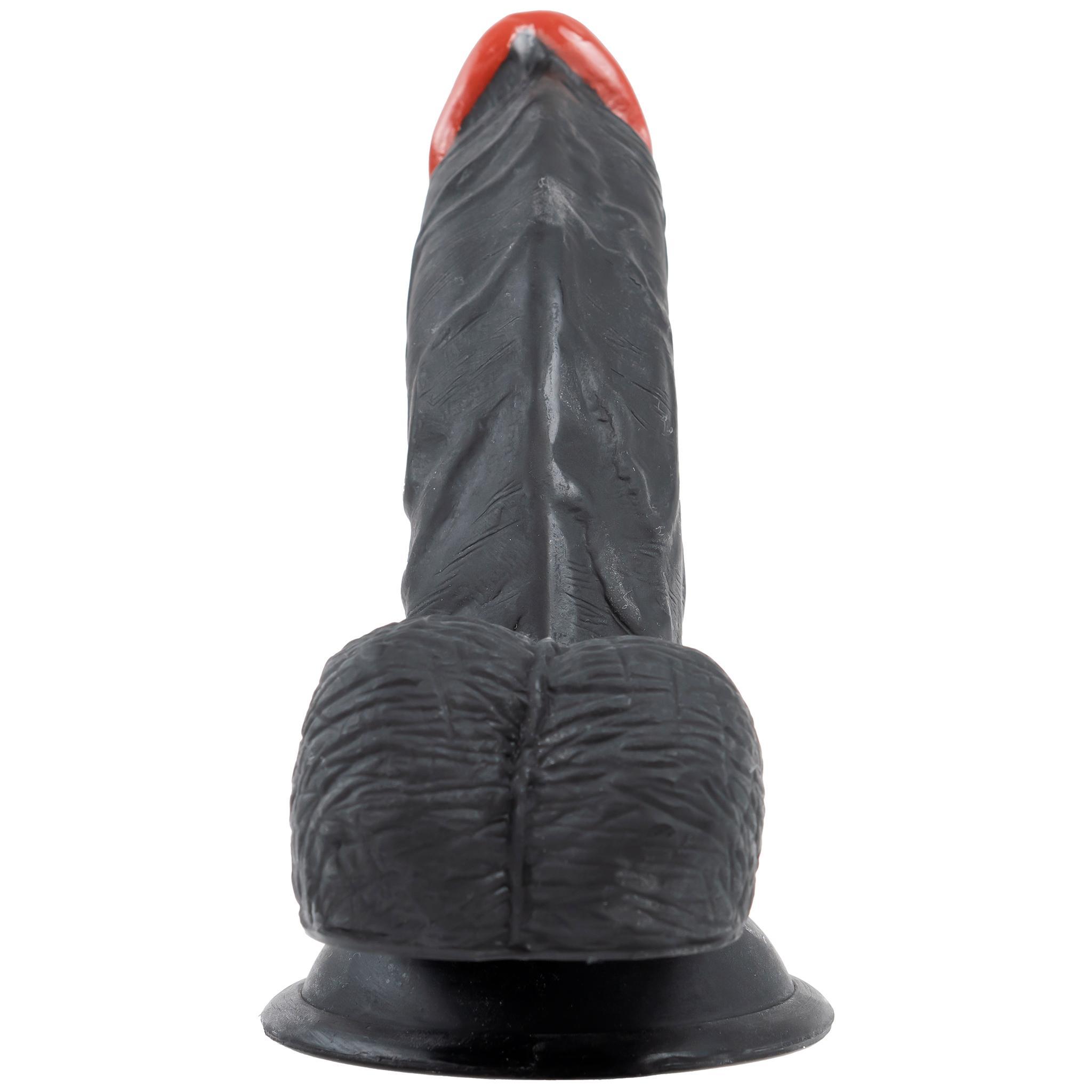 Charlie the Wall Mounter Dildo with Suction Cup, 16,5 cm, Black Charlie the Wall Mounter Dildo with Suction Cup, 16,5 cm, Black