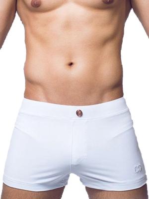 2Eros Bondi Bar Beach Swim Trunks V60 White