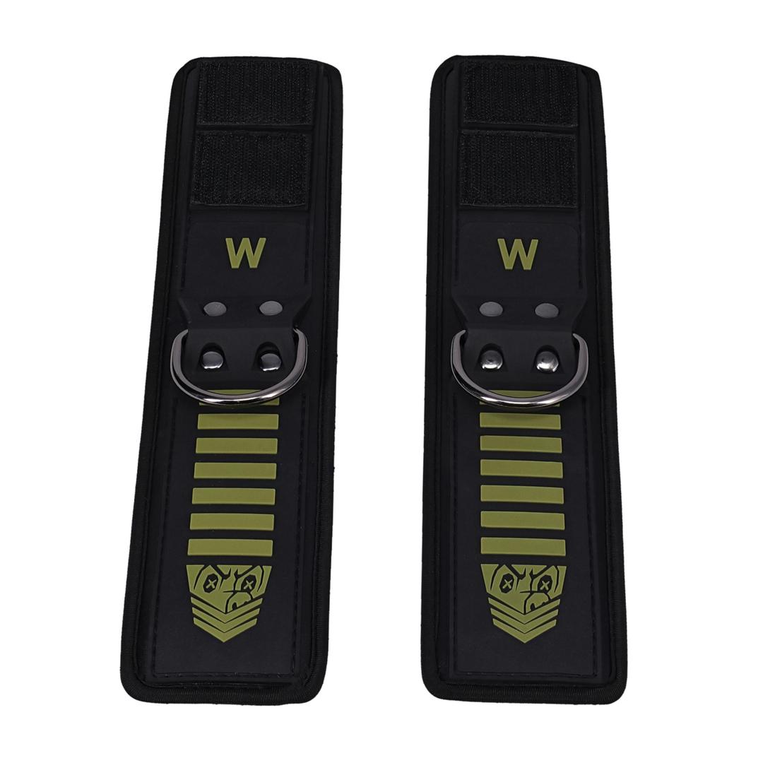 Fort Troff Tactical Wrist Restraints - Black/Green