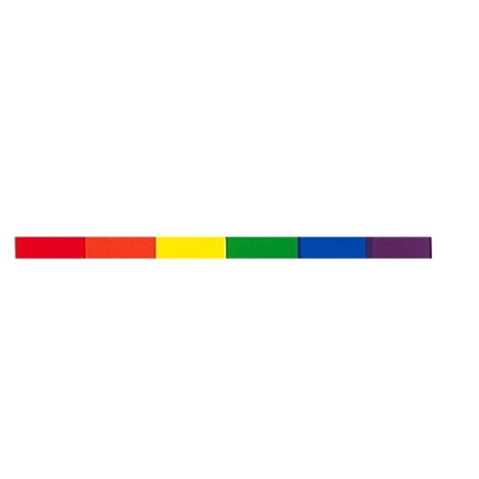 Rainbow Pride Sticker 15 x 400 mm