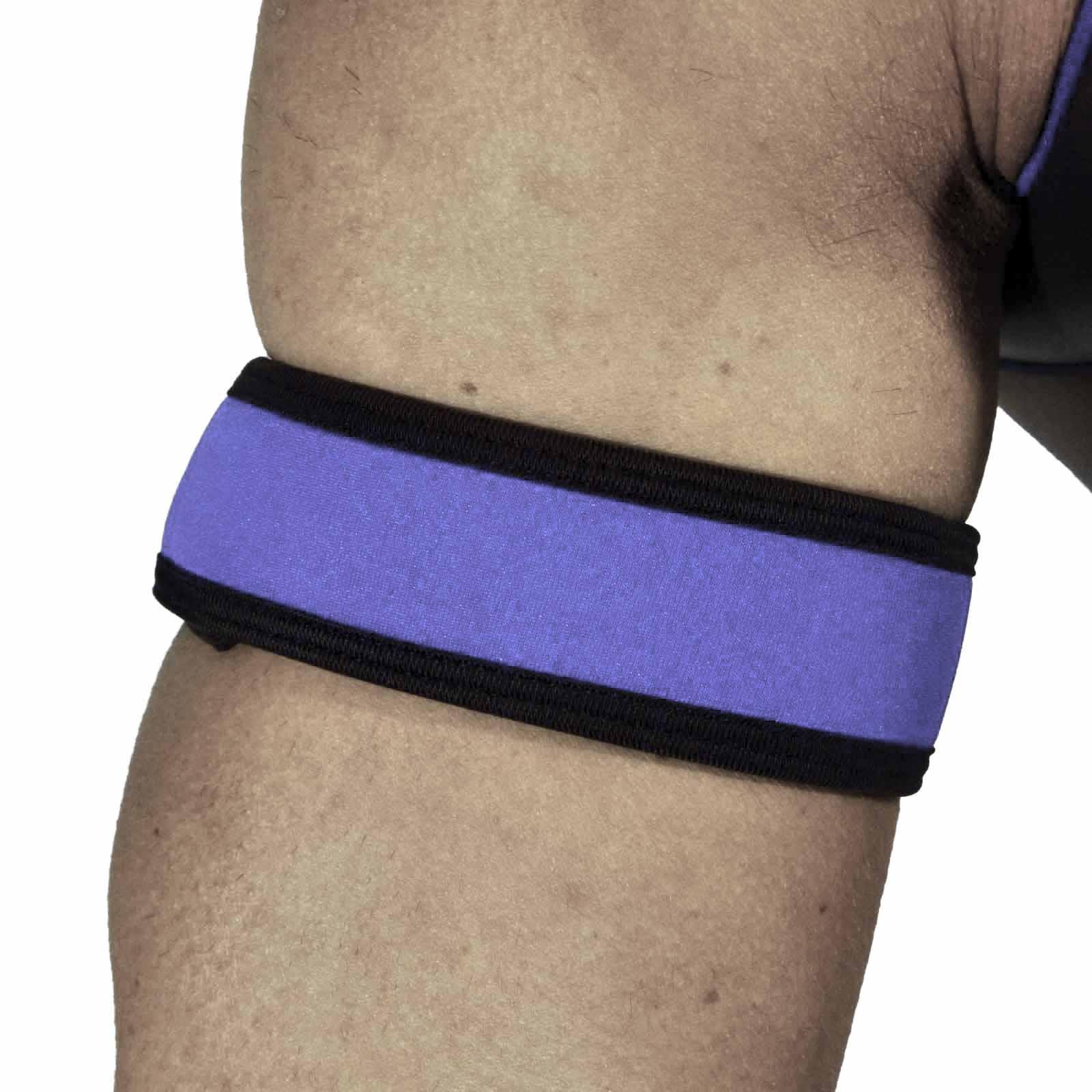 RudeRider Neoprene Puppy 2 Biceps Straps Blue RudeRider Neoprene Puppy 2 Biceps Straps Blue
