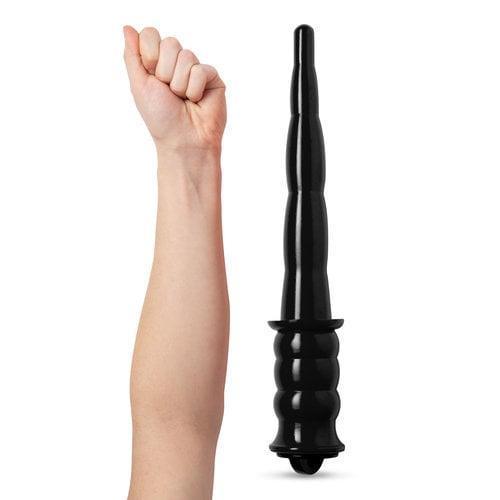 Bulls Eye Anal Dildo Night Stick - Busted, 37 cm, Black