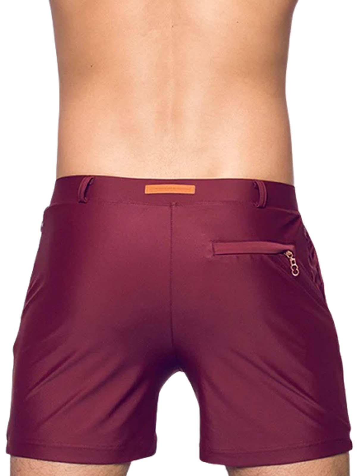 2eros Bondi Bar Beach Swim Shorts S60 Tawny Port (Series 3) - Size: L