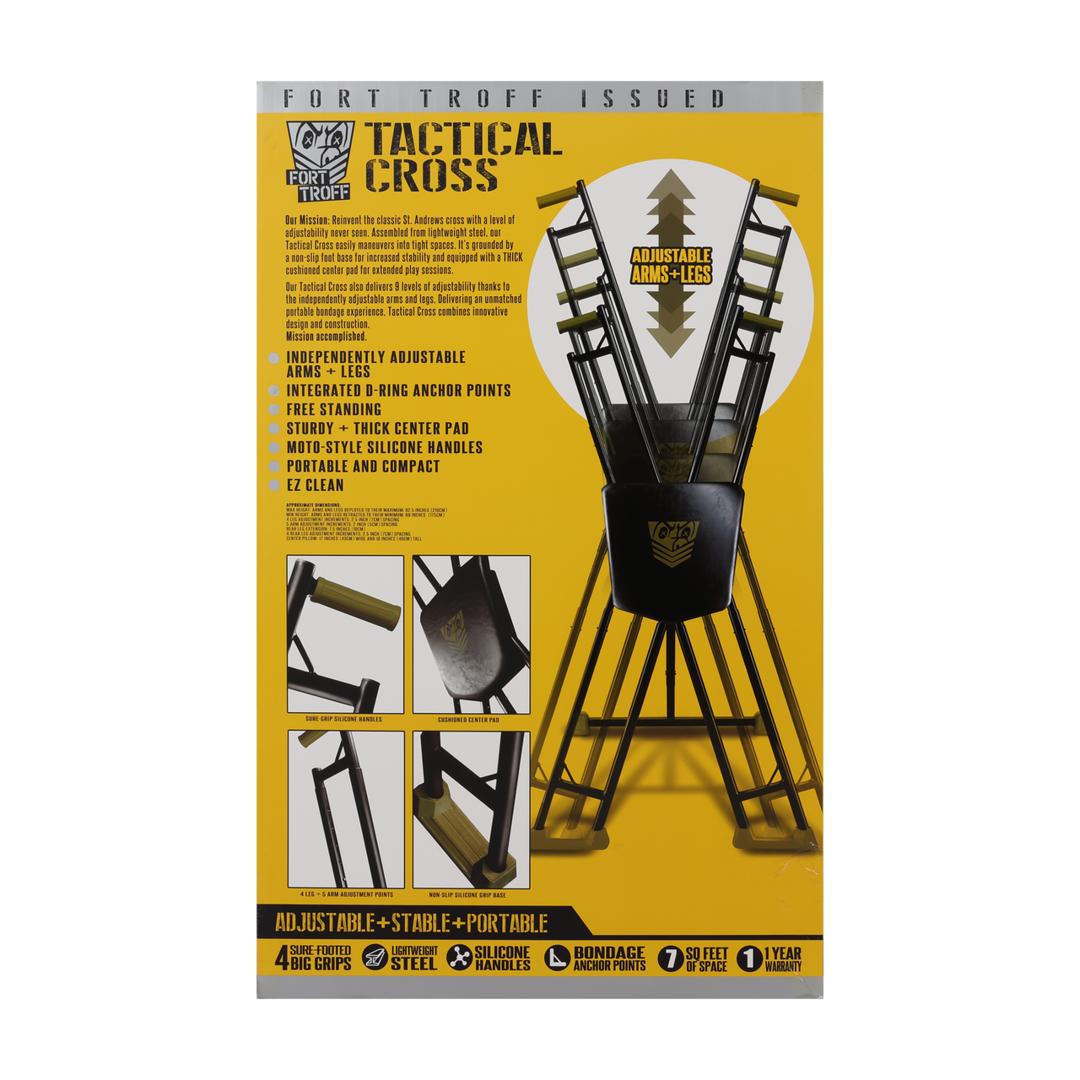Fort Troff Tactical Cross - Black/Green