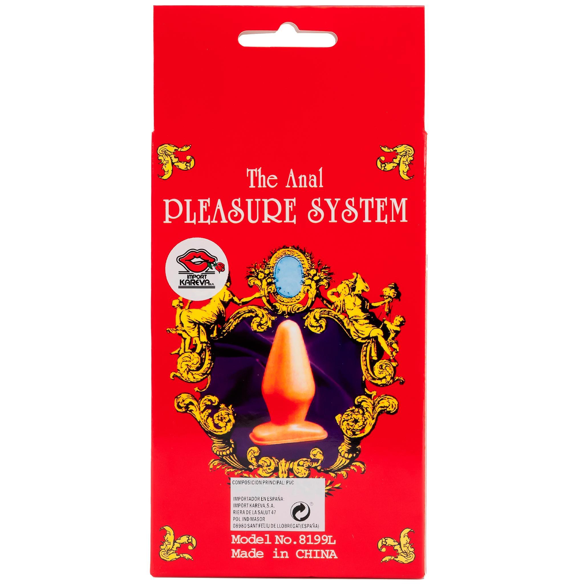 The Anal Pleasure System - Mr. Big Anal Plug, Flesh, 14 cm The Anal Pleasure System - Mr. Big Anal Plug, Flesh, 14 cm