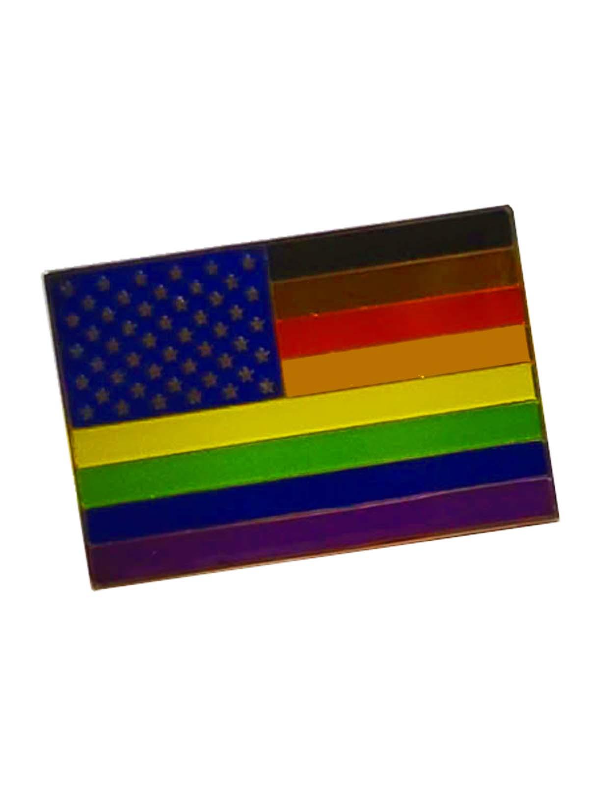 Pin Pride Flag with Stars