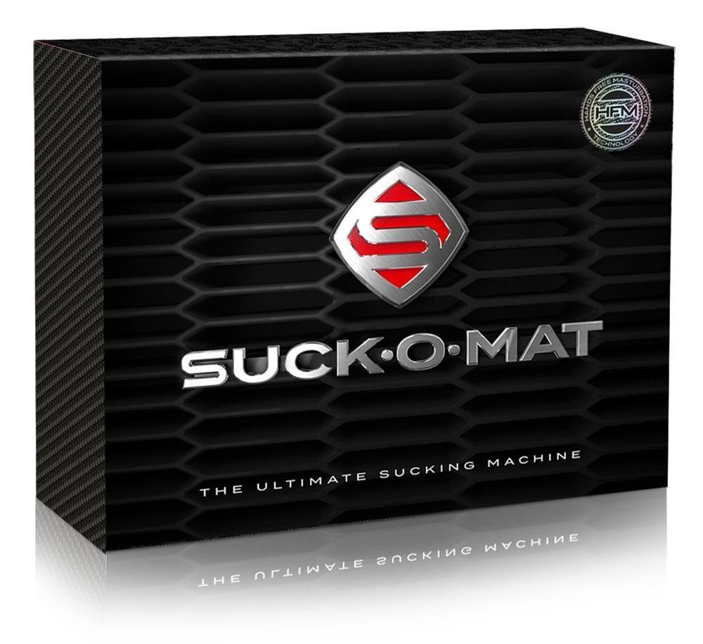 Hands-free Masturbator SUCK-O-MAT, Insertable 10,5 cm, Stretchable 2,5 cm