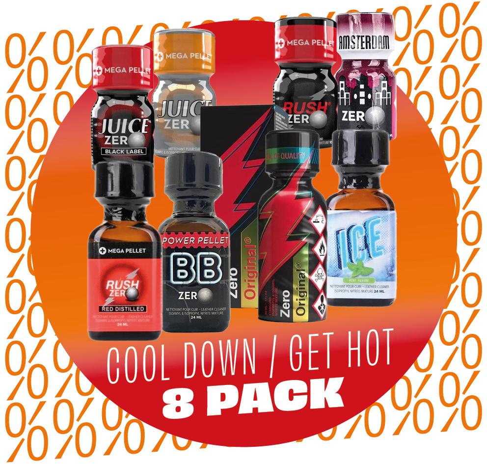 COOL DOWN / GET HOT 8-PACK
