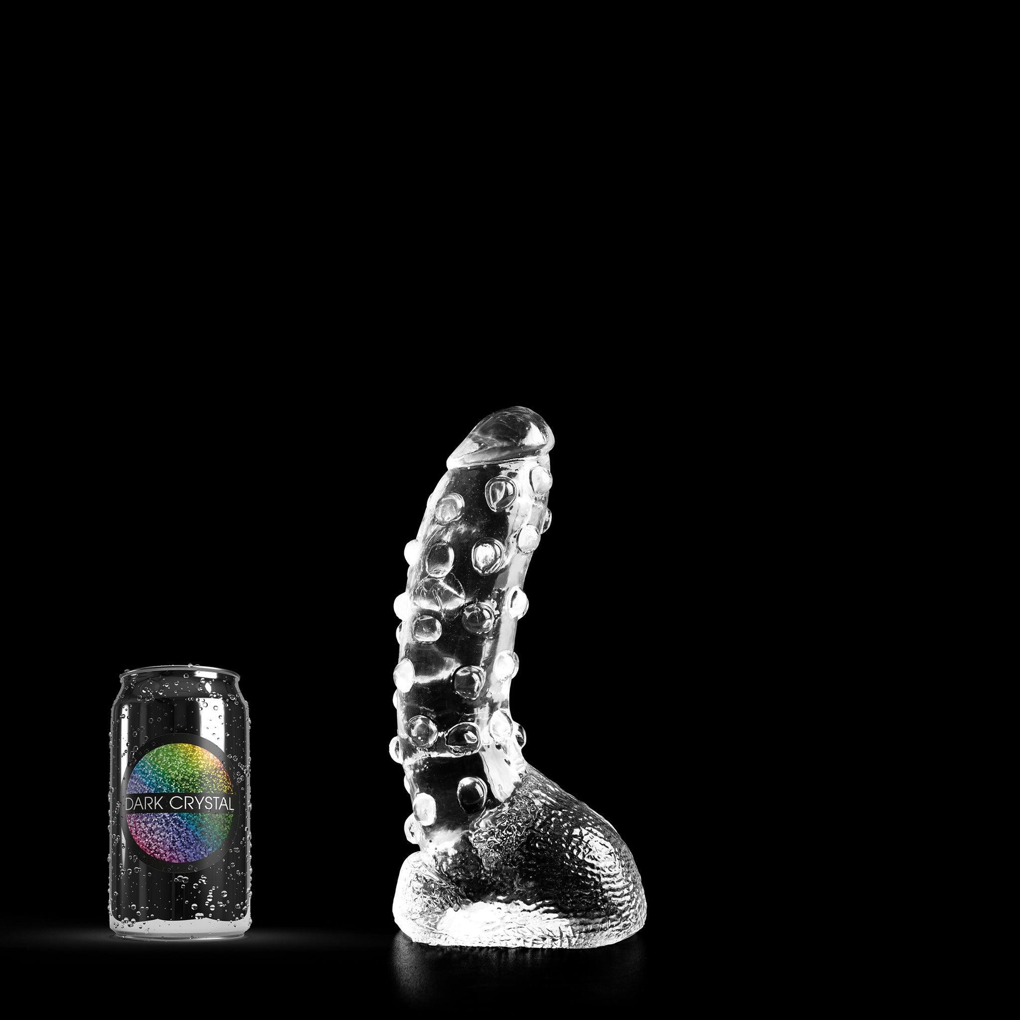 Dark Crystal Petur Dildo, 22 cm, Clear