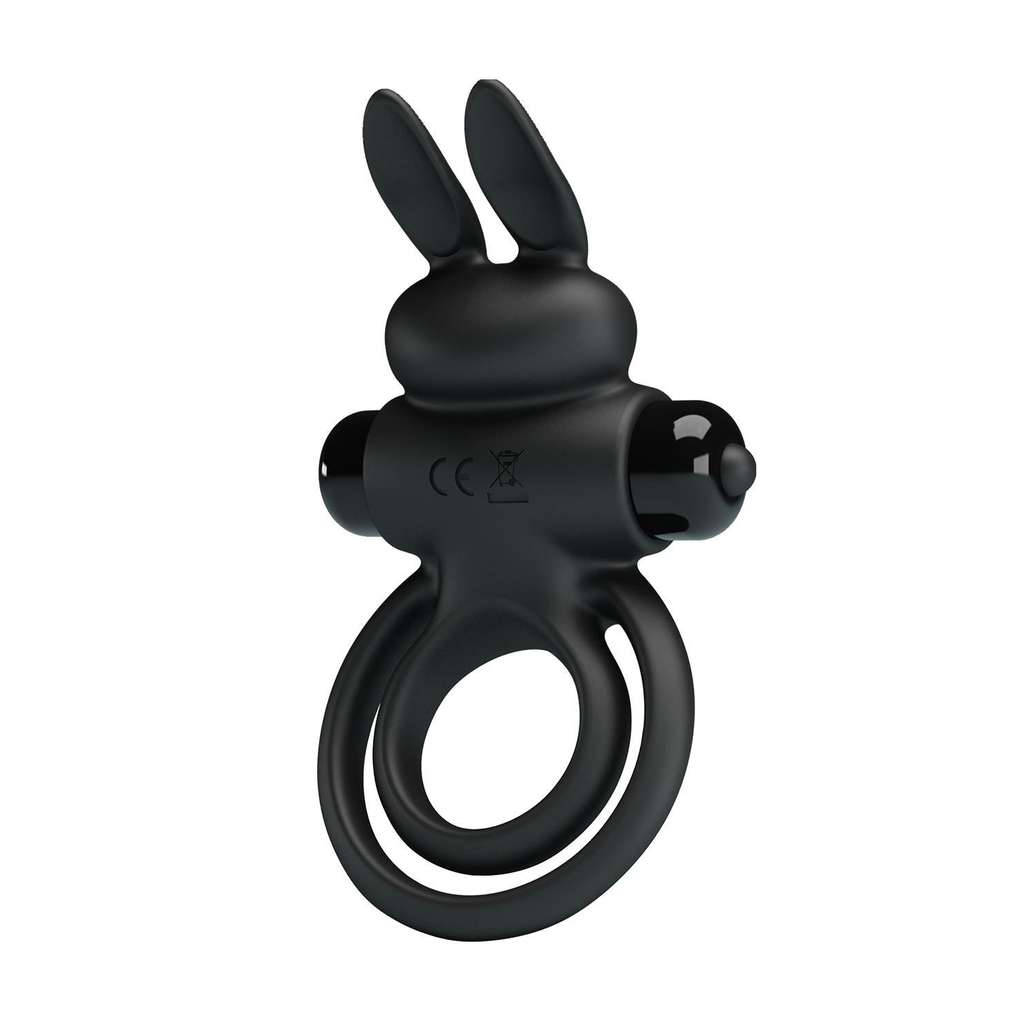 PRETTY LOVE - Vibrant Penis Ring, Black