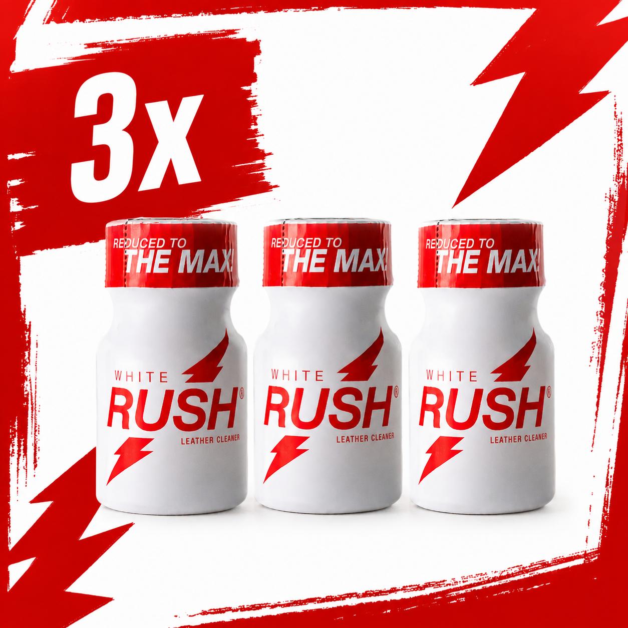 White Rush Poppers 3-Pack