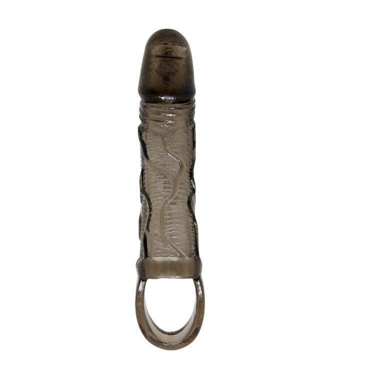 BAILE - Breyden, Penis extended Sleeve, On-contact vibration on top, super-stretchy TPR material ?:37mm   L:165mm