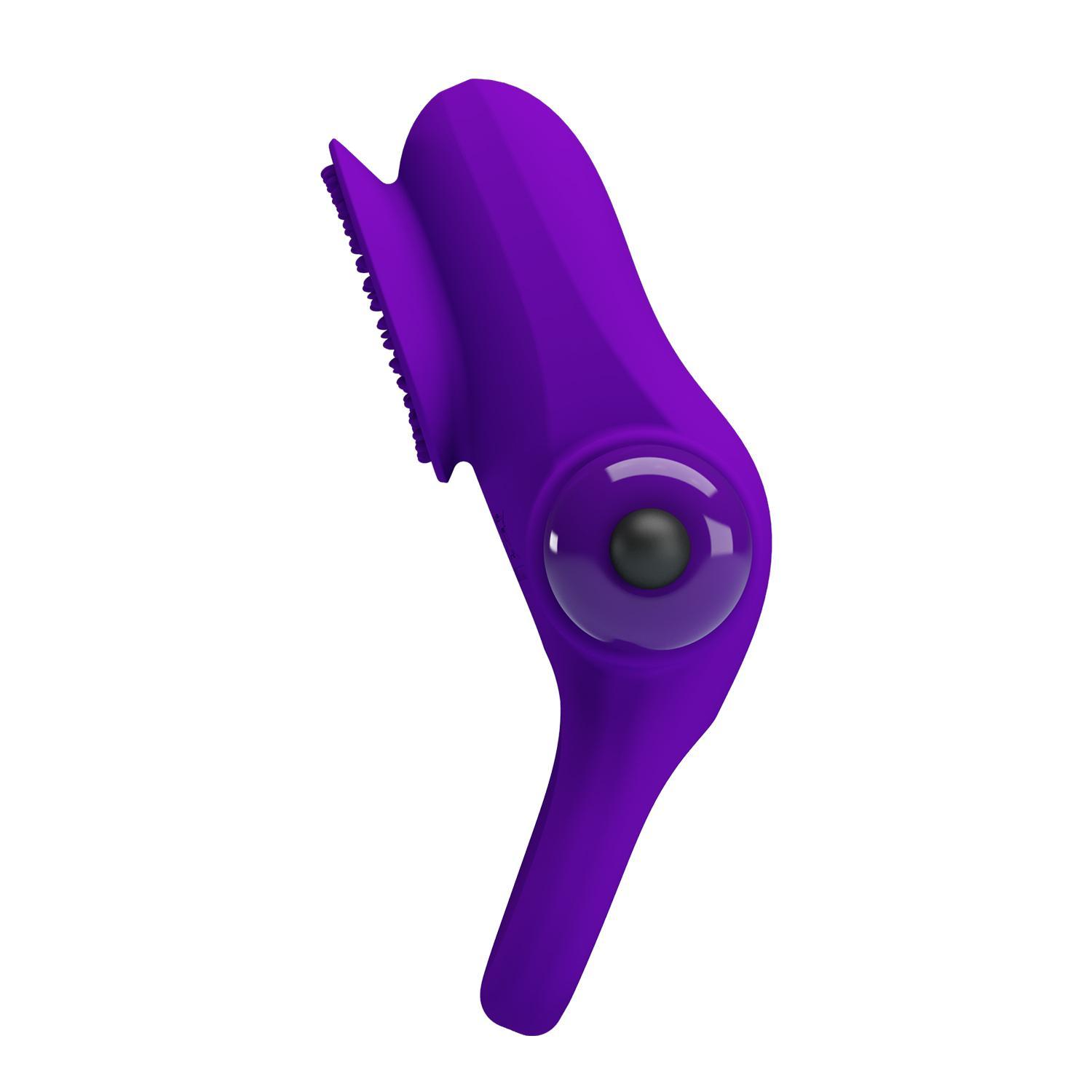 PRETTY LOVE - Vibrant Penis Ring, 56 mm, Purple