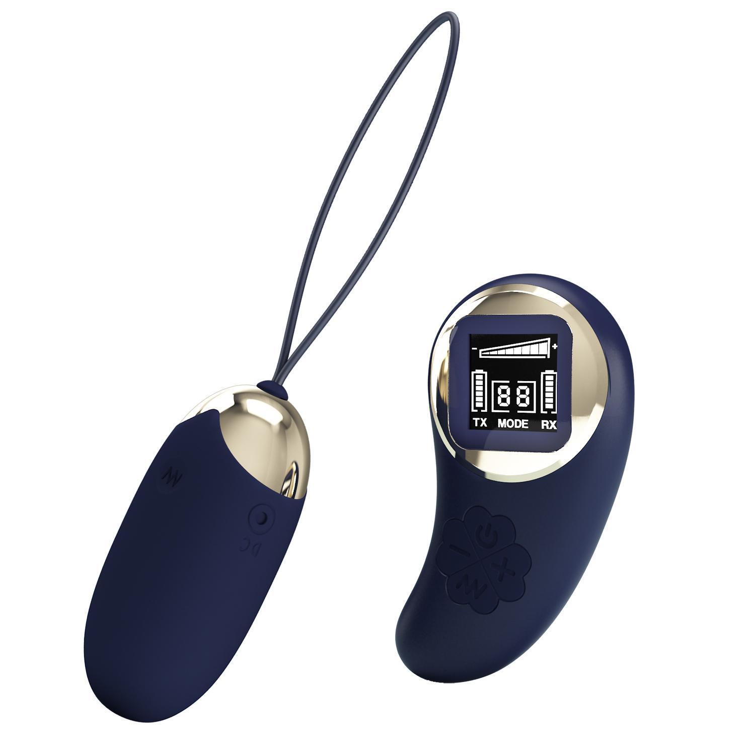 PRETTY LOVE - Stavros the Great Mina - Egg Vibrator - Blue