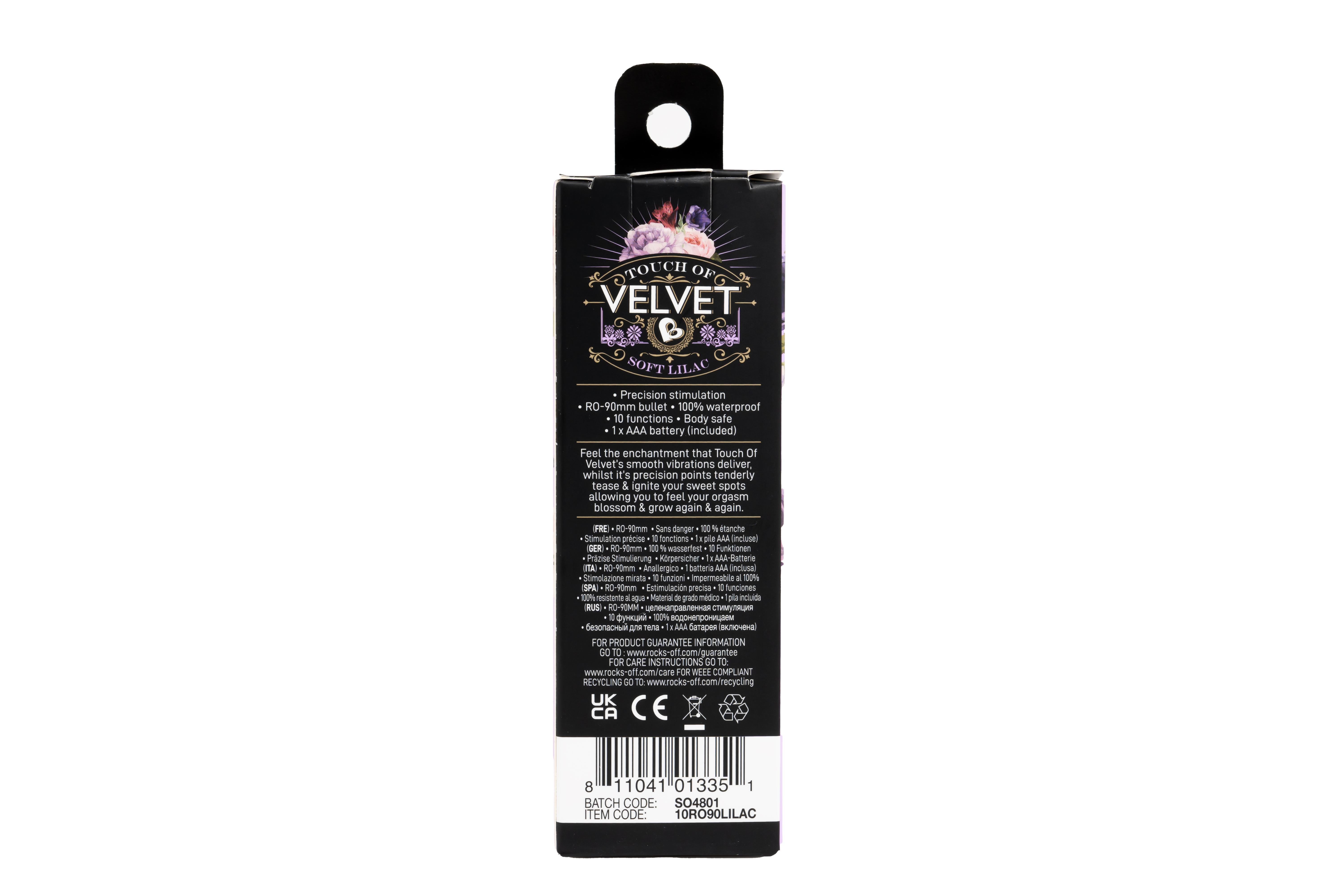 Touch of Velvet Soft Rose Blush Vibrator