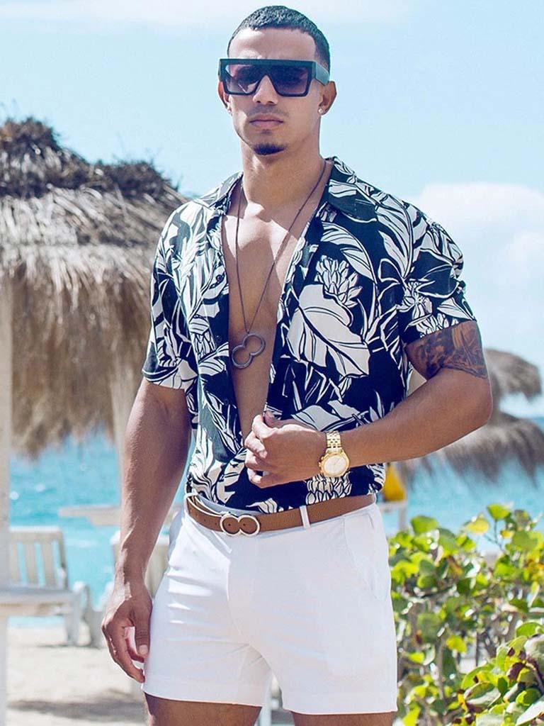 2Eros Bondi Bar Beach Swim Shorts S60 White (Series 3) - Size: L
