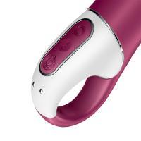 Satisfyer Big Heat Connect App Vibrator, Fuchsia, 22,5 cm