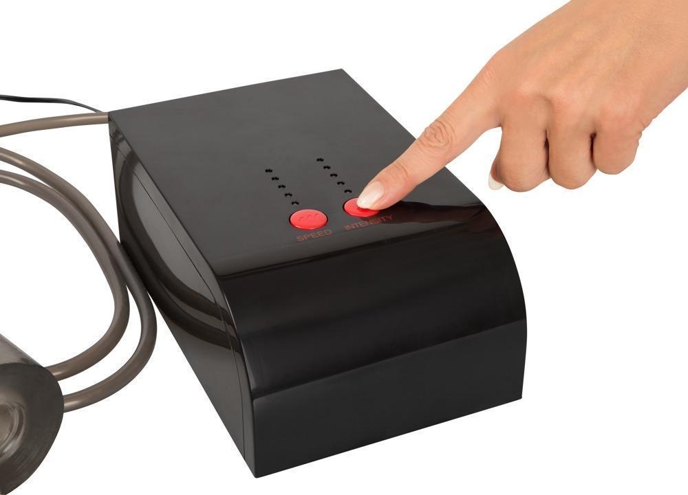 Hands-free Masturbator SUCK-O-MAT, Insertable 10,5 cm, Stretchable 2,5 cm