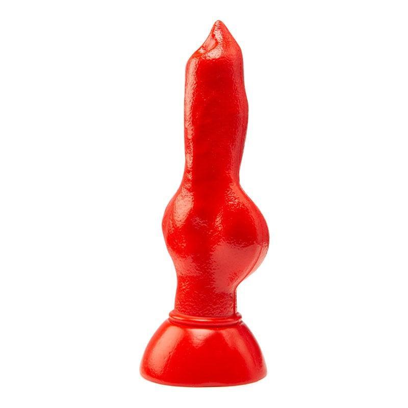 Animal Toy Hyena, 26 cm, Red