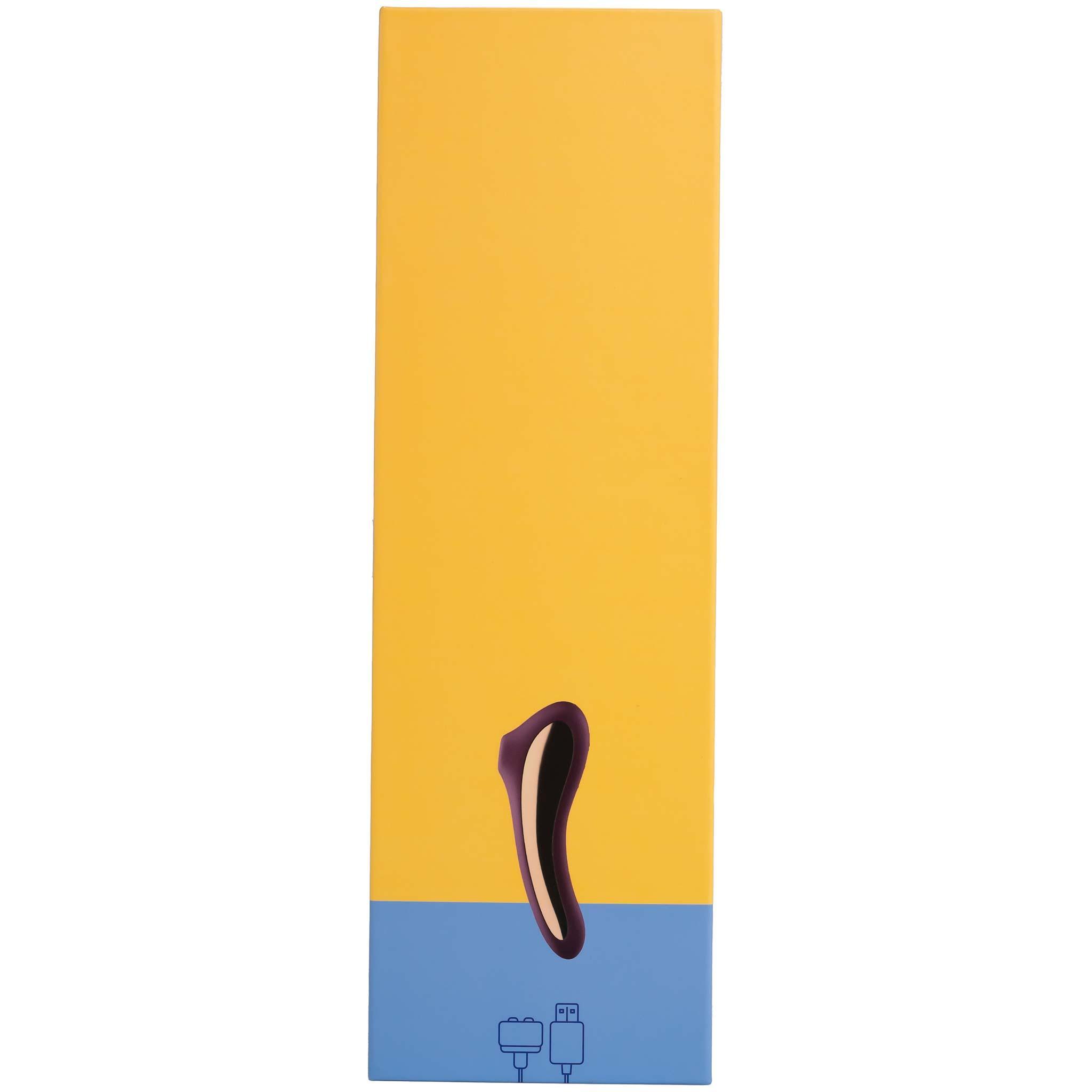 Satisfyer Dual Kiss 2:1 Vibrator, Wine Red, 19 cm