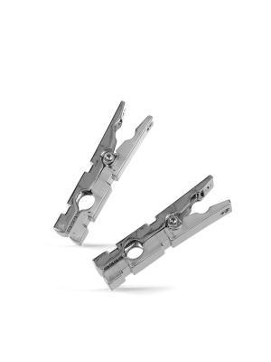 RudeRider Nipple Clamps 2-Set, Zinc Alloy